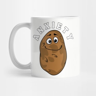 ANXIETY POTATO | Funny Mental Health, Depression, Anxiety Mug